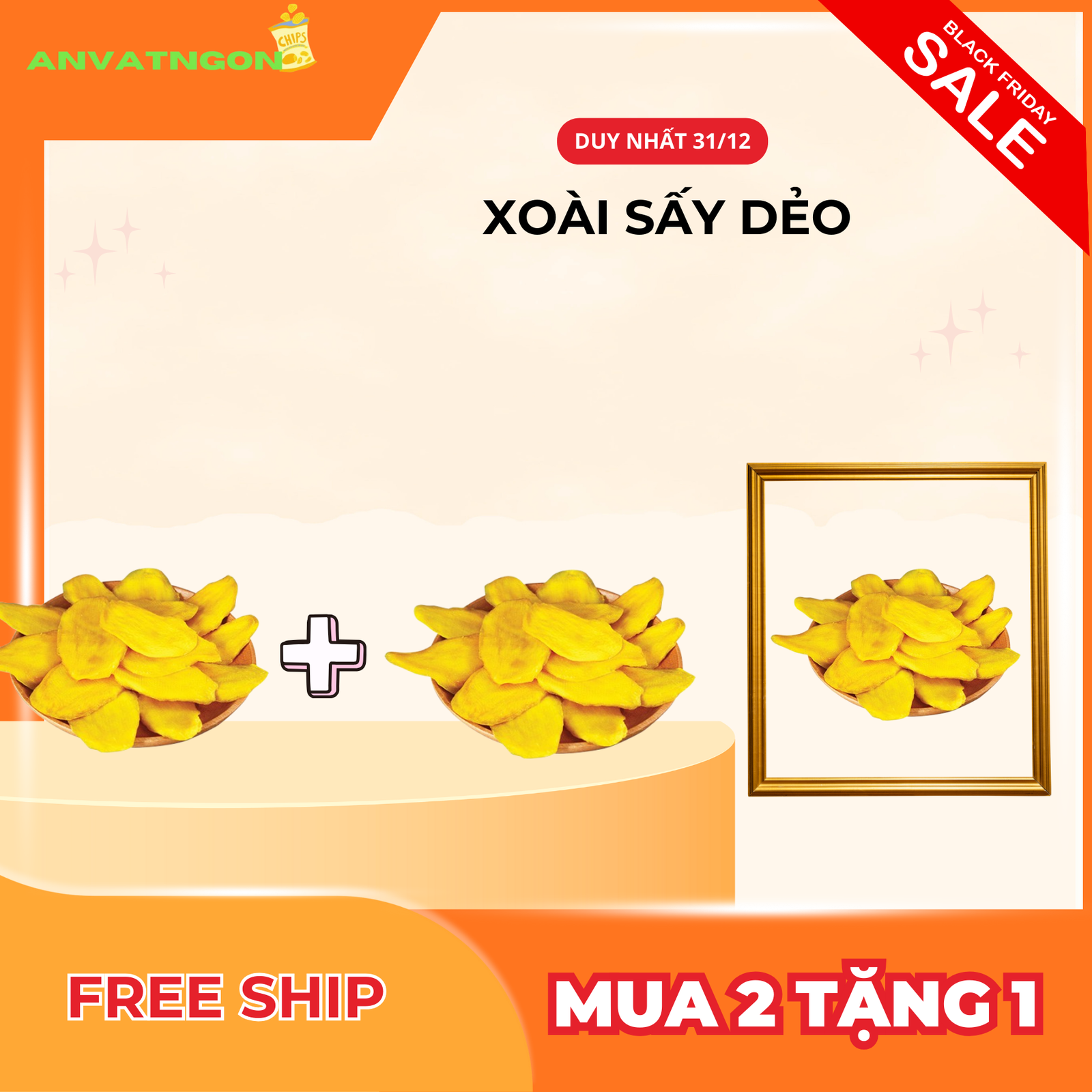 COMBO - Xoài sấy dẻo